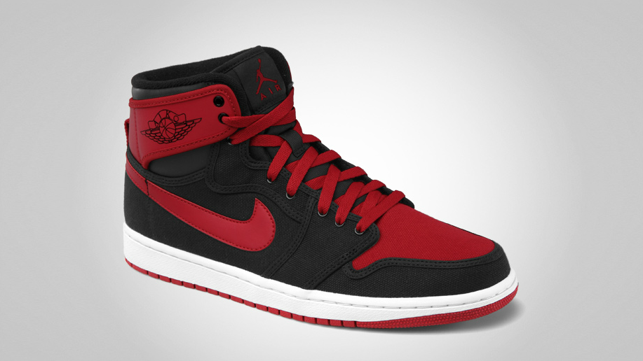 Air Jordan 1 Retro KO Hi 'Black/Varsity Red-White' - Official Images