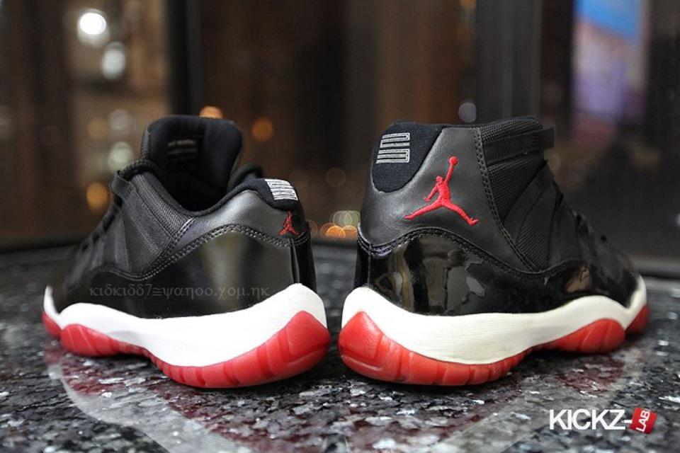 Air Jordan 11 Low 'Black/Red-White'