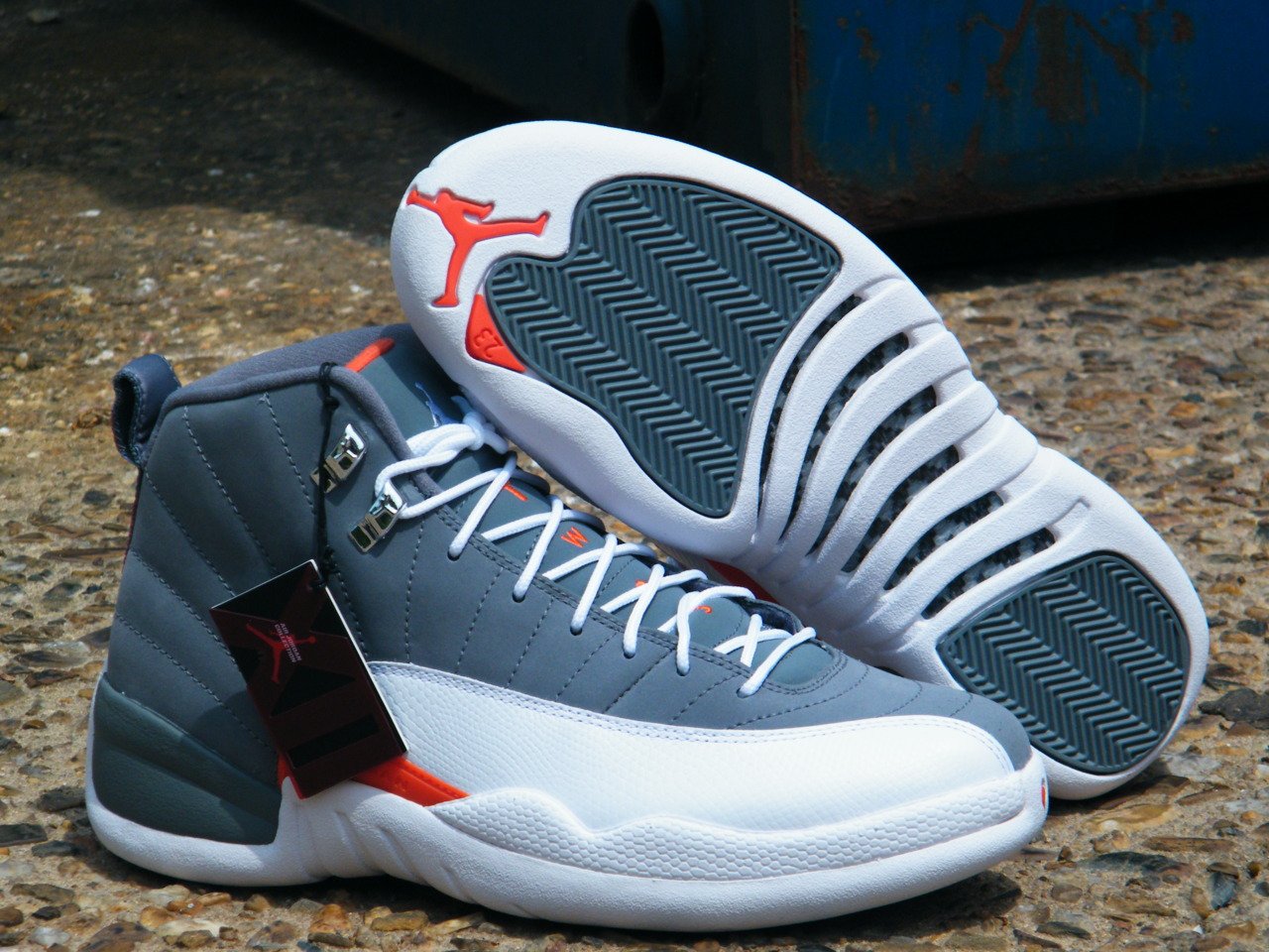 jordan 12s cool grey