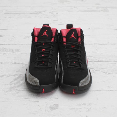 Air Jordan 12 GS 'Black/Siren Red'