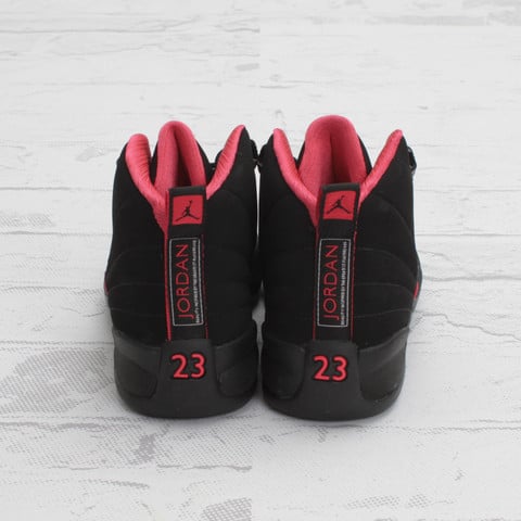 Air Jordan 12 GS 'Black/Siren Red'