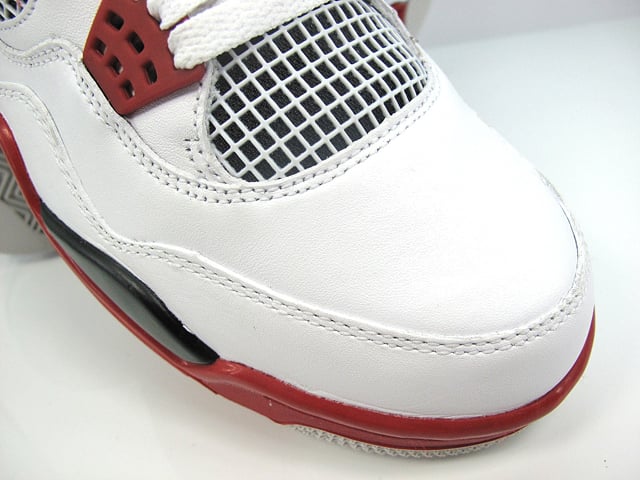 Air Jordan 4 'White/Varsity Red-Black' - Another Look