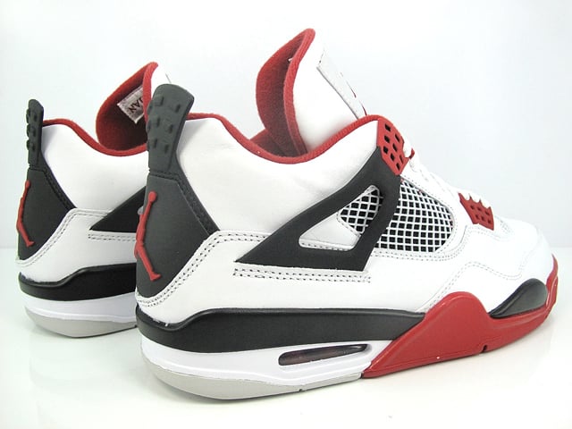 Air Jordan 4 'White/Varsity Red-Black' - Another Look