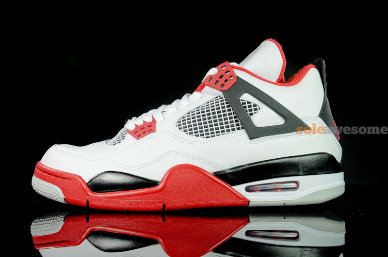 Air Jordan 4 'White/Varsity Red-Black' - New Images | SneakerFiles