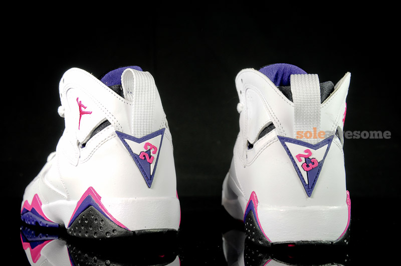 jordan 7 purple and white