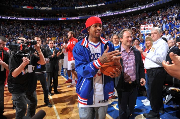 Allen Iverson Returns to Philly in the Reebok Question