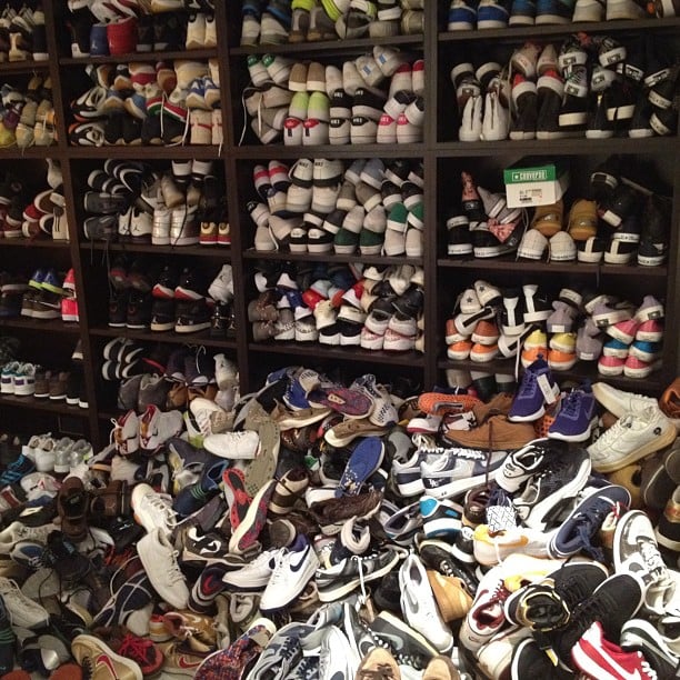 Edison Chen's Sneaker Closet