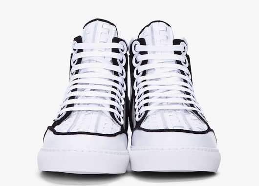 Givenchy Two-Tone Woven Panel Sneakers