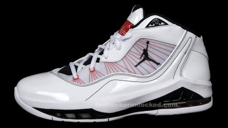 Jordan Melo M8 'White/Pitch Blue-Varsity Red' - Now Available