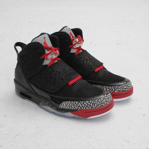 Jordan Son of Mars 'Black/Varsity Red-Cement Grey-White' - Another Look