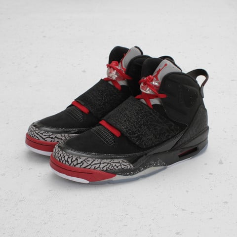 Jordan Son of Mars 'Black/Varsity Red-Cement Grey-White' - Another Look