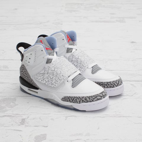 son of mars jordans white