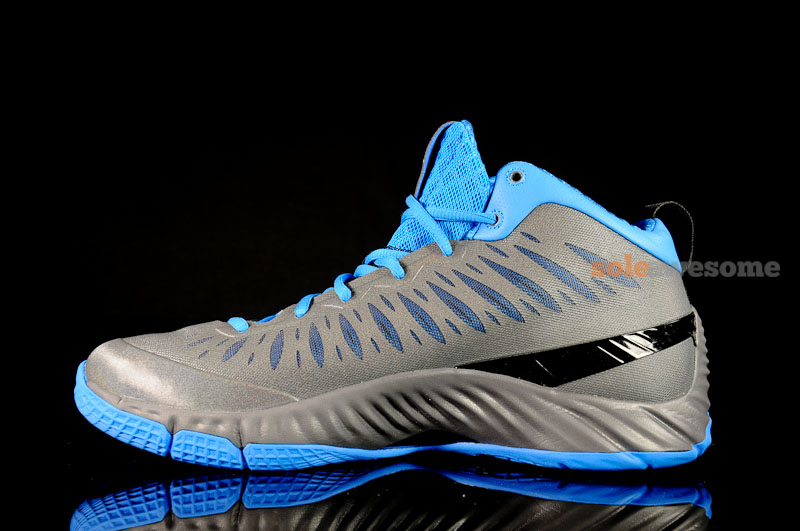 Jordan Super Fly 'Gun Metal/Blue'