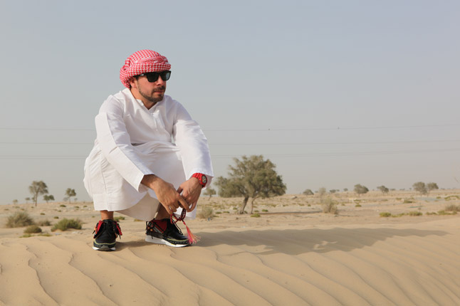 Nash x Sole DXB Bedouin