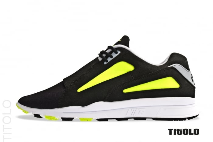 Nike Air Current 'Black/Black-Wolf Grey-Volt' - Another Look