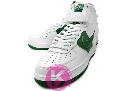 Nike Air Force 1 High White/Gorge Green-White