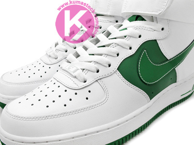 Nike Air Force 1 High White/Gorge Green-White