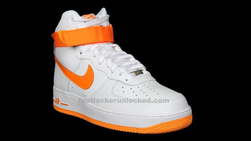 Nike Air Force 1 High 'White/Vivid Orange'