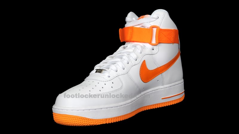 Nike Air Force 1 High 'White/Vivid Orange'