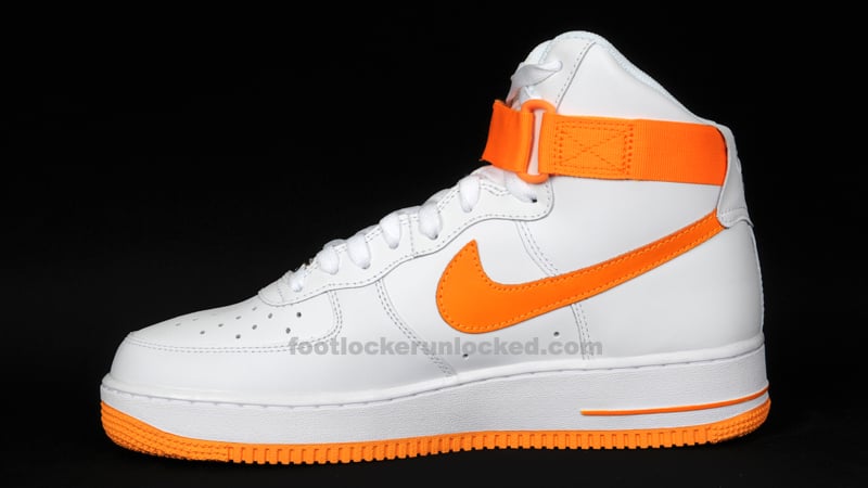 Nike Air Force 1 High 'White/Vivid Orange'