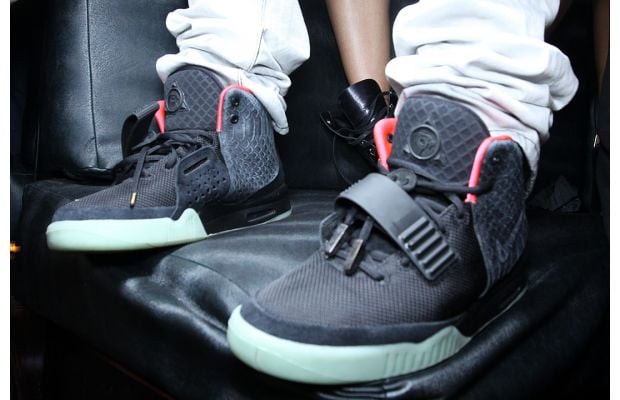 Nike Air Yeezy 2 ‘Black/Solar Red’ – Up Close