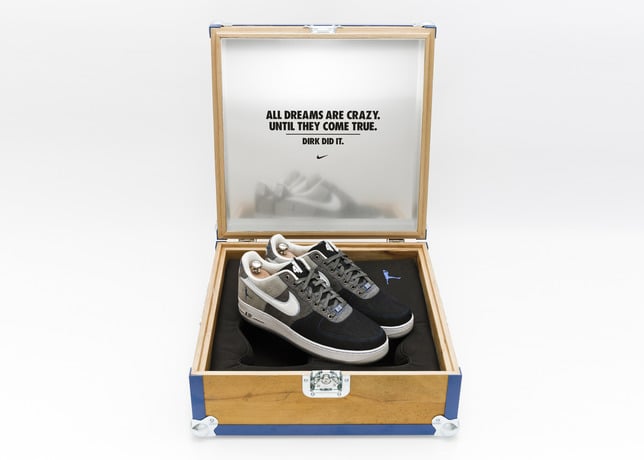 Nike Designs Bespoke Air Force 1 for Dirk Nowitzki
