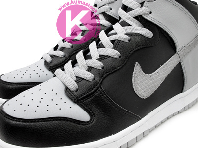 Nike Dunk High 'Black/Grey'