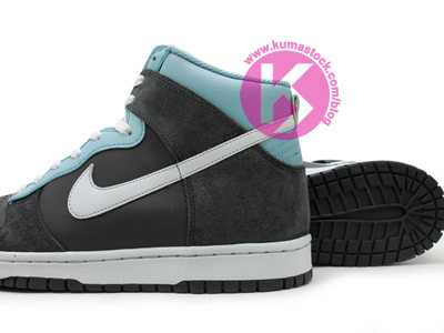 Nike Dunk High 'Grey/Cyan'