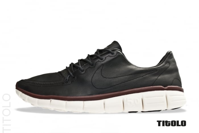 Nike Free 5.0 V4 Deconstruct 'Black/Black-Sail-Team Brown'