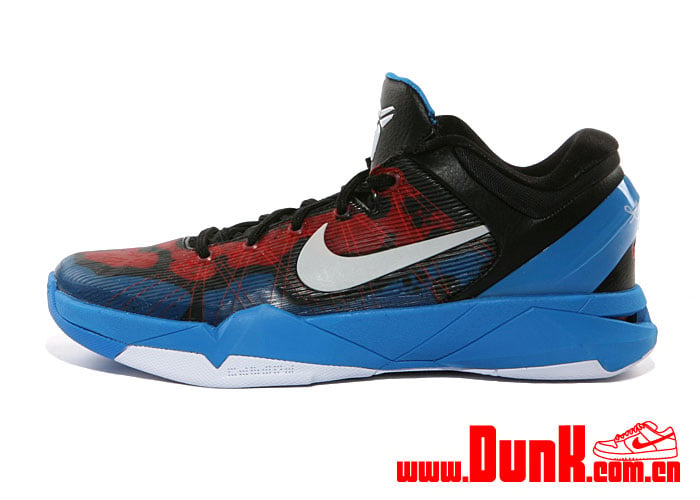 Nike Kobe 7 Poison Dart Frog 'Photo Blue/White-Team Orange-Black' - Another Look