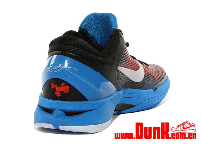 Nike Kobe 7 Poison Dart Frog 'Photo Blue/White-Team Orange-Black' - Another Look