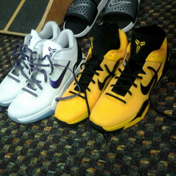 Nike Kobe 7 System Supreme 'Yellow/Black' PE