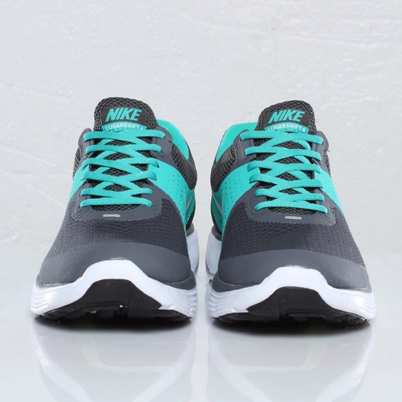 Nike LunarSwift+ 4 'Dark Grey/White-New Green-Volt'