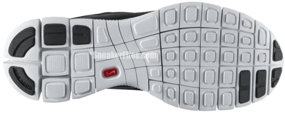 Nike N7 Free Run+ 3 'Black/Reflective Silver-White-Dark Turquoise'