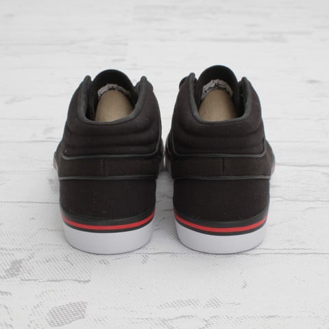 Nike SB Stefan Janoski Mid 'Black/Sport Red' - Now Available