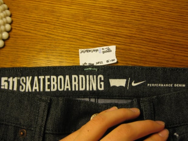 Nike SB x Levi's 511 Sample