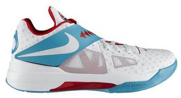 Nike Zoom KD IV N7 White/White-Dark Turquoise-Challenge Red - Release Date + Info