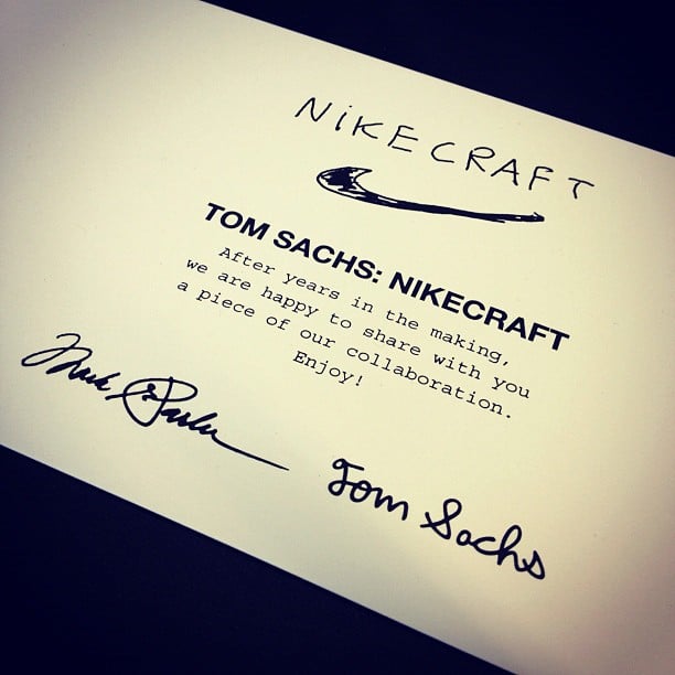Nike x Tom Sachs 'Nikecraft' Teaser