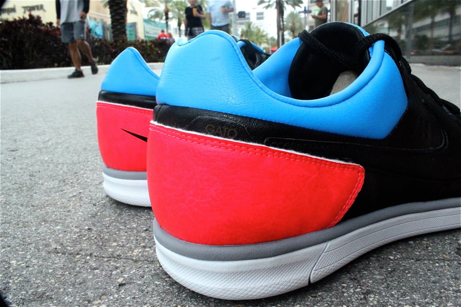 Nike5 StreetGato Black/Blue Glow-Solar Red