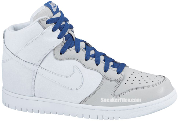 Release Reminder: Nike Dunk High 'White/White-Neutral Grey'