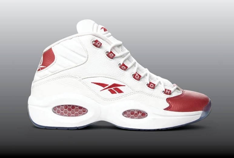 Release Reminder: Reebok Question Mid ‘White/Pearlized Red’