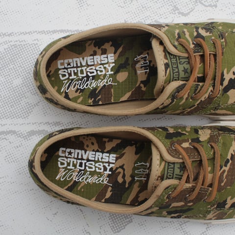 Release Reminder: Stussy x Converse Sea Star LS OX 'Camo'