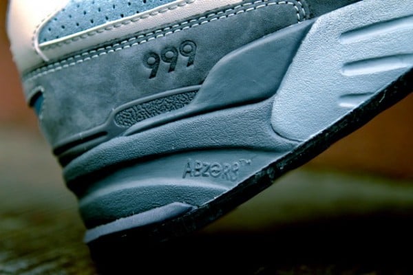 Ronnie Fieg x New Balance 999 'Steel Blue' - Up Close