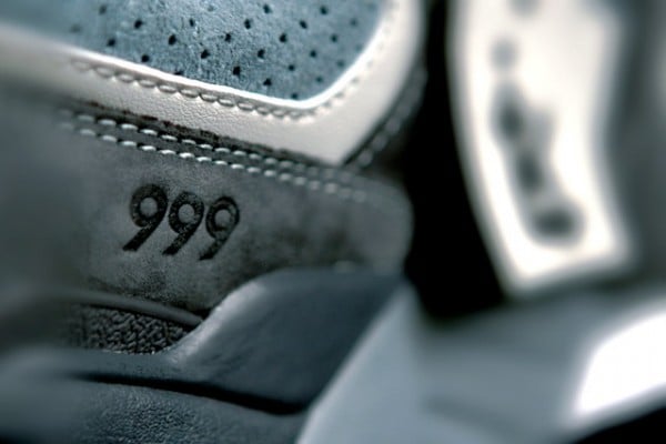 Ronnie Fieg x New Balance 999 'Steel Blue' - Up Close