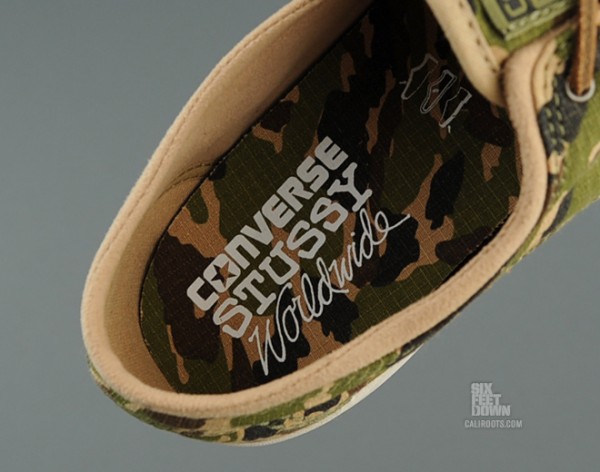 Stussy x Converse Sea Star LS OX Camo