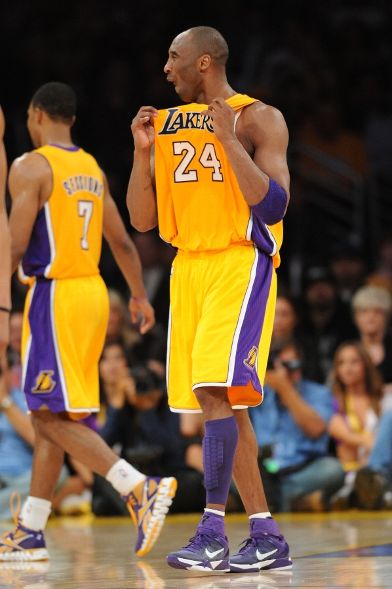 The Black Mamba Dons Play Strong Kobe 7 iD in Game 2