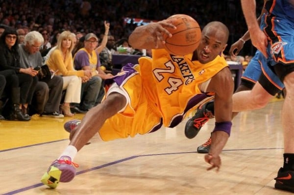 The Black Mamba Goes With Holiday Kicks for Game 4 vs. OKC