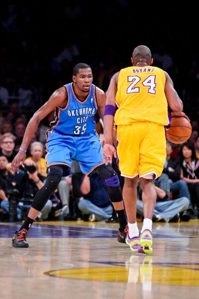The Black Mamba Goes With Holiday Kicks for Game 4 vs. OKC
