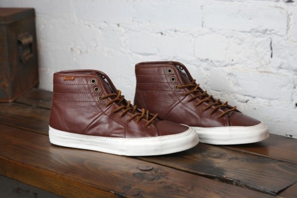 Vans Vault Priz Hi Laced II LX 'Brown Leather'