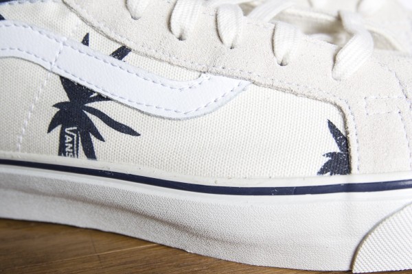 Vans Vault Sk8-Hi LX OG 'Palm Leaf' White/Navy